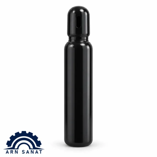 کپسول اکسیژن 2 لیتری مشکی